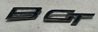 MGB GT Rear hatch emblem set 1965 - 1975 MG BGT Original Badge Nameplate Vintage