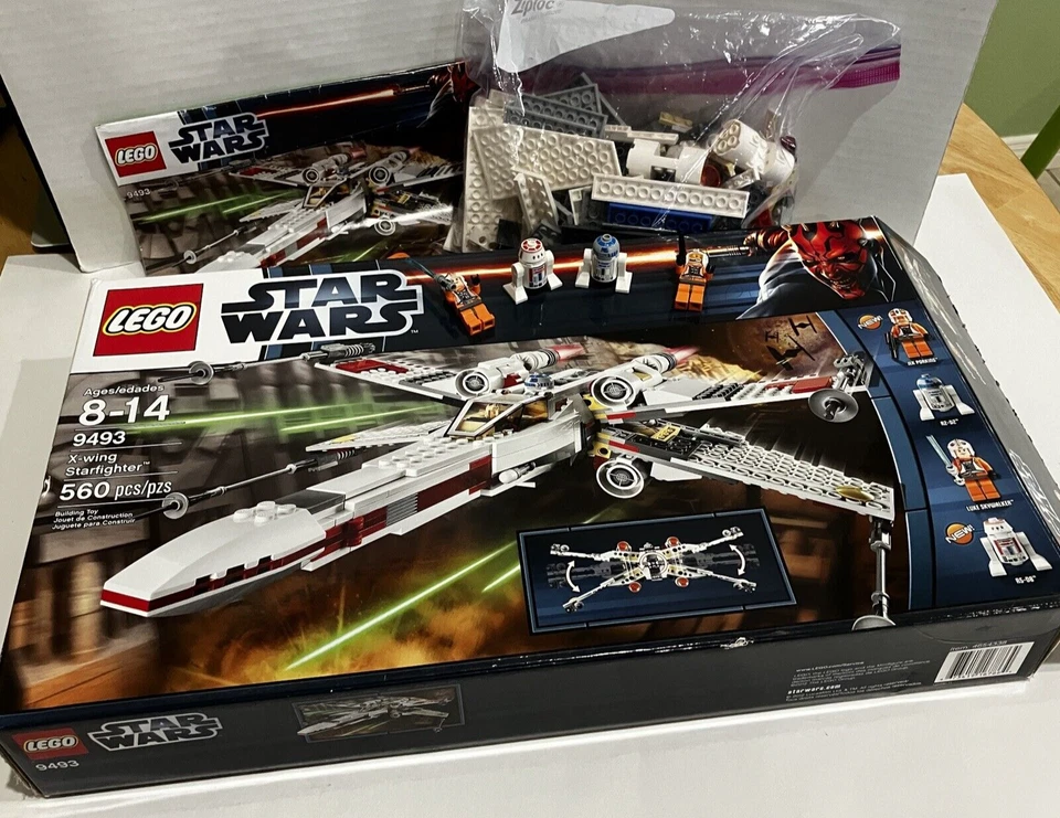 Lego Star Wars X-wing Starfighter 2015 retirado conjunto juguete falta 1 pieza usado Foto 1 de 4
