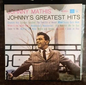 JOHNNY MATHIS JOHNNY'S GREATEST HITS , 1958 Vinyl LP - Picture 1 of 2