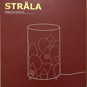 IKEA Strala Tischlampe Papierlampe Weihnachtslampe innen für Hauptversorgung - Bild 1 von 1