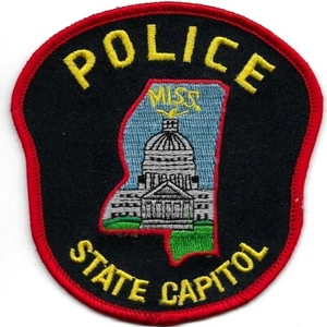 CAPITOL Police Patch MISSISSIPPI Polizei Abzeichen (Jackson) USA - Bild 1 von 1