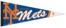 NEW YORK METS Official MLB Baseball Team Logo Style Premium Felt PENNANT