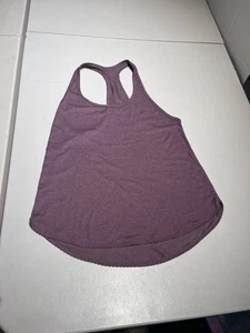 Lululemon Top Women’s 6 Purple 105 F Singlet Tank Shirt Racerback Gym Yoga - Picture 1 of 8