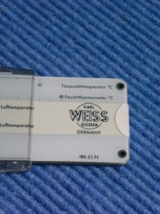 Rechenschieber von IWA 05.94 Psychometer / Feuchte Rechenstab - Photo 1/6