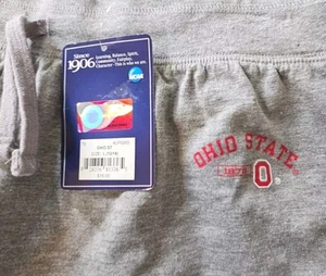 NWT Ohio State Buckeyes Athletic Shorts Gray L New Drawstring Men's - Picture 1 of 6