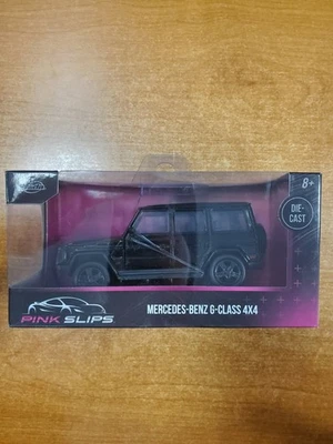 Jada Pink Slips MERCEDES BENZ BLACK G-CLASS 4X4 1:32 Scale Diecast Car E2B - Image 1 of 4