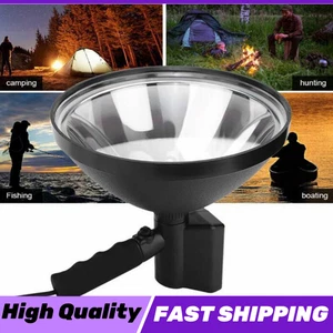 Lámpara de xenón HID portátil de 9 pulgadas 100 W luz de pesca de caza foco luz de camping - Imagen 1 de 13