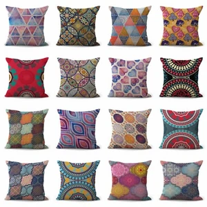 set of 12 mandala patchwork wholesale decorative pillowcases - Picture 1 of 11