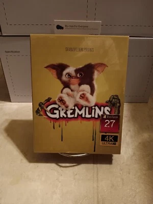 Gremlins 4K Full Slip SteelBook Blu-ray [1984] Black Barons FilmArena ShpNextDay - Image 1 of 4