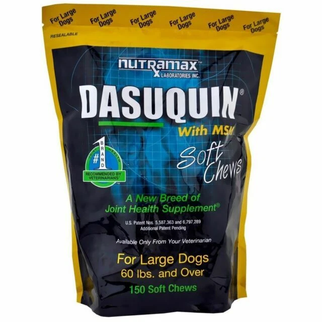 Nutramax Laboratories Dasuquin with MSM Soft Chews for Large Dogs - 150 Count
