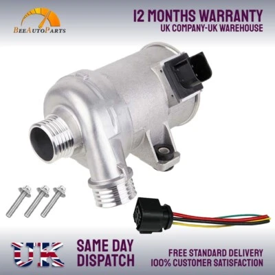 for BMW 1 2 3 4 5 Series X1 X3 X4 X5 Z4 F10 F15 ELECTRIC WATER PUMP 11517604027 - Image 1 of 4