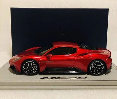 1:18 BBR Maserati MC20 2020 Rosso Vincente Red Roof Limited 72 PCs With Case - Image 1 of 4