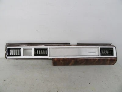 Mercury Grand Marquis 1982 tablero moldura madera grano pasajero reloj bisel #2865 Foto 1 de 4