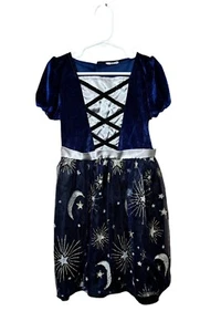 Disfraz de mago de Halloween para niñas talla 5 pequeño - Imagen 1 de 4