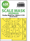 1/35 Focke-Wulf Fw 190A-6 Double-sided Paint Mask for Border Model