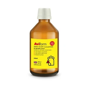 Aviform Mitey Stuff Concentrate Red Mite Liquid for Poultry Bird 250ml - Picture 1 of 1