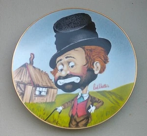 Vintage 1989 Red Skelton "Freddie's Shack" Limited Edition Collector Plate - Picture 1 of 2