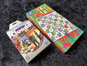 Bundle Of Children's Games - Jungle Snakes & Ladders and Mini Cluedo - Boxed - Picture 1 of 9