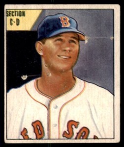 1950 Bowman Joe Dobson LowGrade Red Sox #44 *Noles2148*