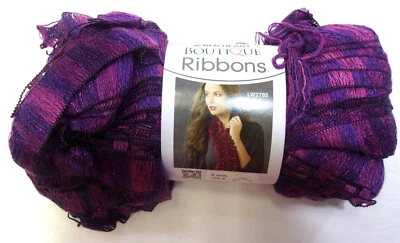 Cintas de boutique Red Heart hilo metálico 3,5 oz/100 yardas (colores surtidos) 1 madeja Foto 1 de 3