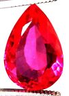 13.10 Cts. Natural Mogok Rich Pink Sapphire Pear Shape Certified Gemstone