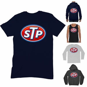 Camiseta STP Motor Oil Logo - Carreras Speedway Motociclista - Imagen 1 de 6