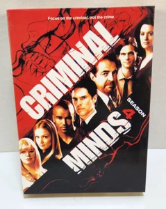 Criminal Minds Season 4 DVD Box Set VGC - Picture 1 of 3