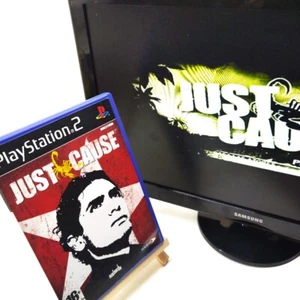 JUST CAUSE PLAYSTATION2 PS2 CIB TESTED & WORKING PAL - Picture 1 of 4