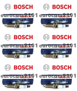Volvo XC90 Bosch Spark Plugs FR7NI33 31216183 Set of 6 - Picture 1 of 2