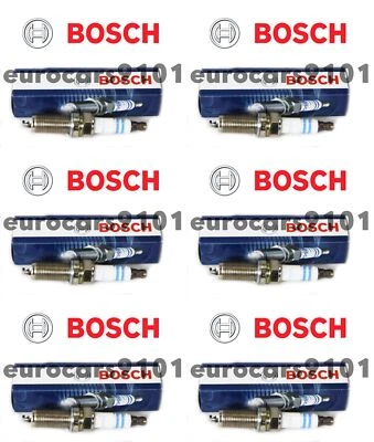 Juego de 6 bujías Volvo XC90 Bosch FR7NI33 31216183 Foto 1 de 2