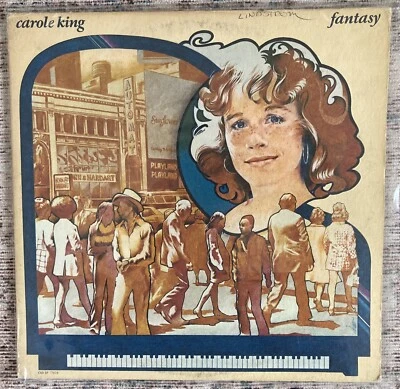Carole King ‎”Fantasy” Vinyl LP 1973 Ode Records SP-77018 Stereo Cleaned Tested - Image 1 of 4