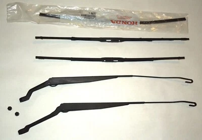 88 89 90 91 Honda Civic Wagon par de limpiaparabrisas delantero y escobillas OEM usado derecho izquierdo Foto 1 de 4