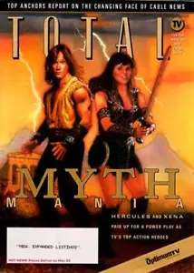 XENA & HERCULES COVER - TOTAL OPTIMUM TV GUIDE - MAY 1997 - NEW & RARE - Picture 1 of 1