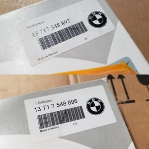 *OPEN BOX* Genuine BMW Air Filter(s) X5 4.8i 13-71-7-548-897 and 13-71-7-548-898 - Bild 1 von 5