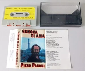 PIERO PARODI VERY RARE MC K7 y 1978 Genoa loves you AUDIOCASSETTA ZENA - Picture 1 of 24