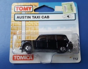 Vintage TOMY Tomica Austin Taxi Cab Rare Tomica British Line T12 - Picture 1 of 7