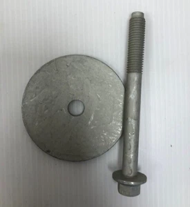 Original Jaguar X-Type 2001 - 10 Querträgerhalterung M12 Bolzen und Unterlegscheibe C2S45976 - Bild 1 von 3