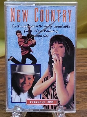 Sealed NIP Febuary 1995 New Country Magazine Cassettes Neal McCoy Shenandoah NOS - Image 1 of 4