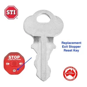 Replacement 2341 Key For STI Auto Reset Exit Stopper -STI6400-FREE POST IN AUST - Picture 1 of 2