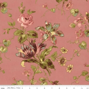 Isabella Main Fabric in Coral - Penny Rose Fabrics - Half yard - FREE AU POST - Picture 1 of 1