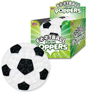 Football Push Fidget Toy Popper Poppet Bubble Sensory Kids Stocking Filler 16CM