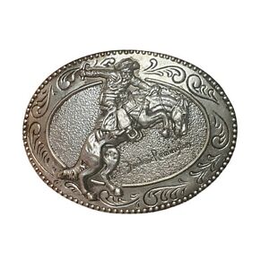 Frederick Remington "The Bronco Buster" Belt Buckle From Remington Art Museum