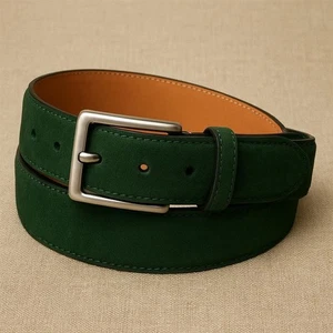 Cinturón de cuero hecho a mano - Imagen 1 de 2