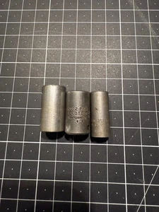 Proto + Plomb Professional Sockets - 1/4 Drive - lot of 3 - 5/16 3/8 1/4 - Bild 1 von 2