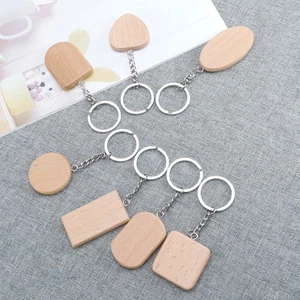 8 Pcs Keychains for Women Wood Engraving Unfinished Lovers Creative - Bild 1 von 12