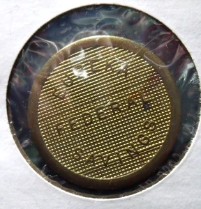 EUREKA FEDERAL SAVINGS SAN FRANCISCO PARKING TOKEN - Picture 1 of 2