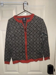 Suéter ICEWEAR Islandia Cremallera Completa Mujer Mezcla de Lana Mediana Nordic Fair Isle (T) - Imagen 1 de 3