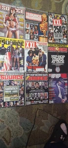 The Source & XXL Hip-Hop Magazine LOT  OF 9 - Picture 1 of 1