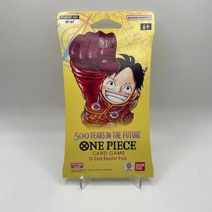 One Piece Card Game Booster Pack - 500 Jahre Zukunft - Englisch - Sleeved - Bild 1 von 4