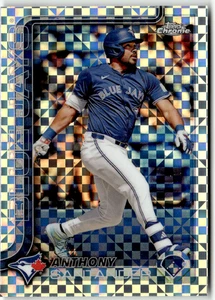 2025 Topps Chrome MLB No. 60 Anthony Santander Checkerboard Refractor - Bild 1 von 2